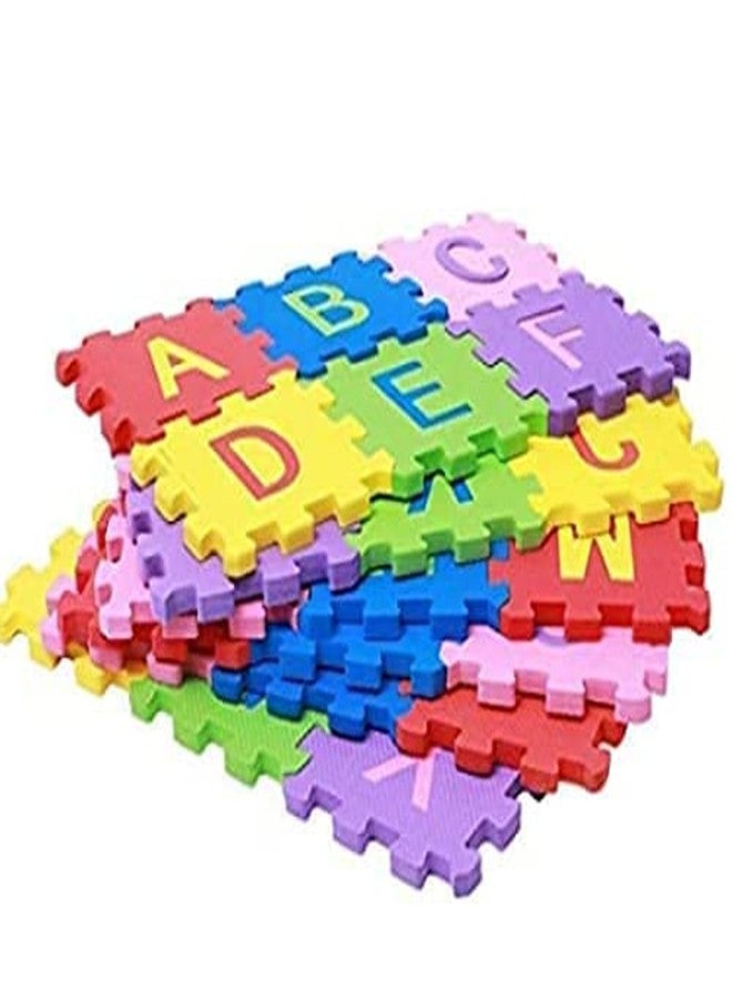 Salvus APP SOLUTIONS 36 Pieces Mini ABCD Interlocking Learning Alphabet and 0 to 9 Numbers Floor Blocks Puzzle Foam Mat (Multicolor_8x10 inch) - Image 4